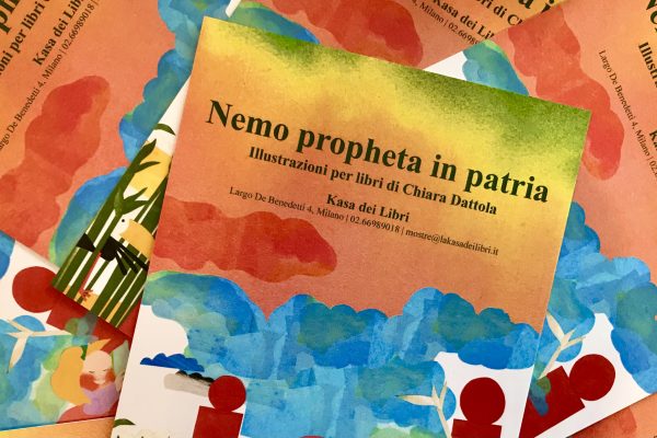 Locandina mostra di Chiara Dattola "Nemo propheta in patria"